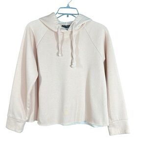 Topshop Cream Hoodie